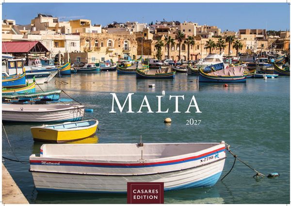 Produktbild: Malta Kalender 2027 &ndash; Wandkalender | Fotokalender S&uuml;deuropa 24x35cm - Hochwertiger . mit atemberaubenden Fotos von Malta &ndash; ideal f&uuml;r Liebhaber der Insel und Reiseliebhaber.