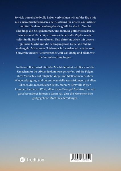 Produktbild: Die Wiedererlangung unserer g&ouml;ttlichen Macht