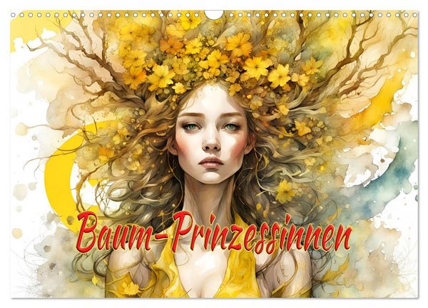 Produktbild: Baum-Prinzessinnen (Wandkalender 2026 DIN A3 quer), CALVENDO Monatskalender