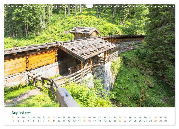Produktbild: Auf der Winklmoosalm (Wandkalender 2026 DIN A3 quer), CALVENDO Monatskalender