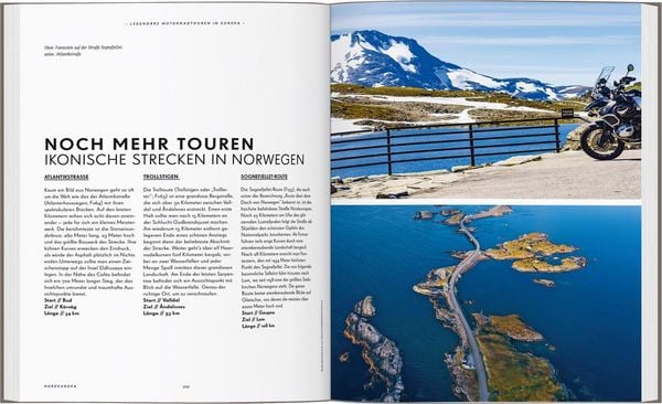 Produktbild: Legend&auml;re Motorradtouren in Europa