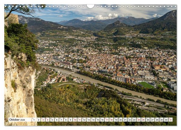 Produktbild: Trient und das Trentino (Wandkalender 2026 DIN A3 quer), CALVENDO Monatskalender