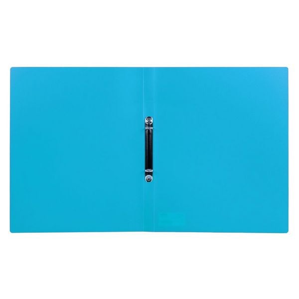 Produktbild: Idena Ringbuch aus Kunststoff 2 Ringe hellblau DIN A4 R&uuml;ckenbreite 2cm