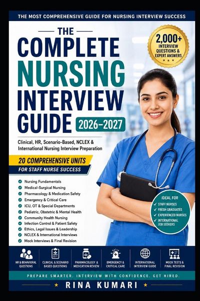 Produktbild: The Complete Nursing Interview Guide 2026-2027