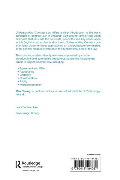 Produktbild: Understanding Contract Law