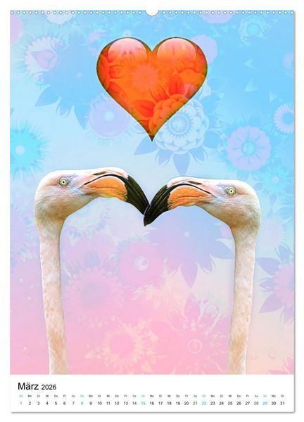 Produktbild: Sommergl&uuml;ck - Artwork (hochwertiger Premium Wandkalender 2026 DIN A2 hoch), Kunstdruck in Hochglanz