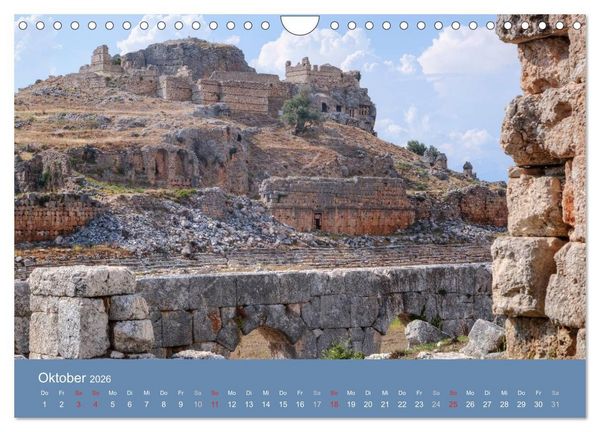 Produktbild: Lykien - T&uuml;rkei, eine Reise zu den Sch&auml;tzen der Vergangenheit (Wandkalender 2026 DIN A4 quer), CALVENDO Monatskalender