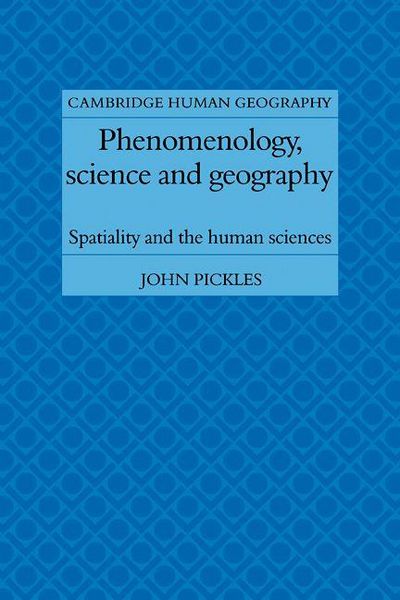 Produktbild: Phenomenology, Science and Geography
