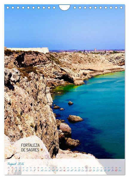 Produktbild: Algarve Traumhaft & farbenfroh (Wandkalender 2026 DIN A4 hoch), CALVENDO Monatskalender