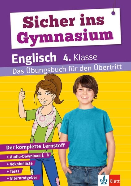 Klett Sicher ins Gymnasium Englisch 4. Klasse, Taschenbuch von , Klett Lerntraining bei PONS Langenscheidt GmbH, 9783129258743