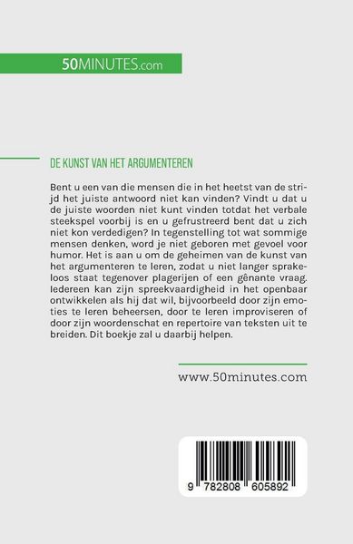 Produktbild: De kunst van het argumenteren
