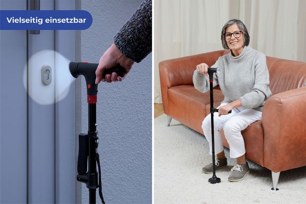 Produktbild: LED Geh- und Aufstehhilfe, Belastbarkeit: 150 kg