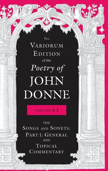 Produktbild: Variorum Edition of the Poetry of John Donne, Volume 4.1