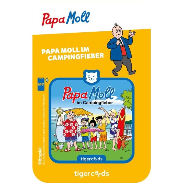 Produktbild: Tigercard - Papa Moll im Campingfieber