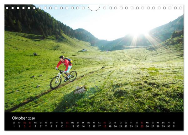 Produktbild: Mountainbike Abenteuer Deutschland (Wandkalender 2026 DIN A4 quer), CALVENDO Monatskalender