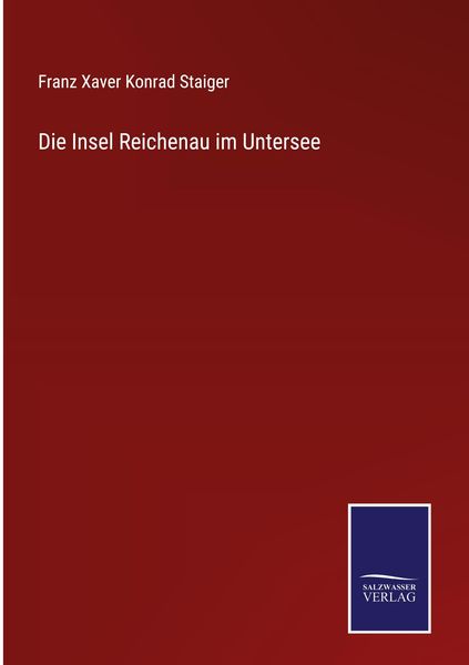 Produktbild: Die Insel Reichenau im Untersee
