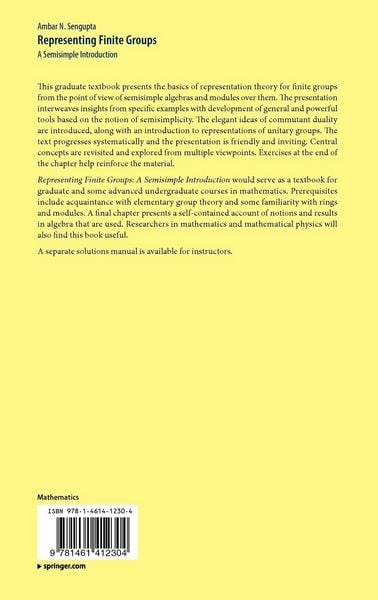 Produktbild: Representing Finite Groups