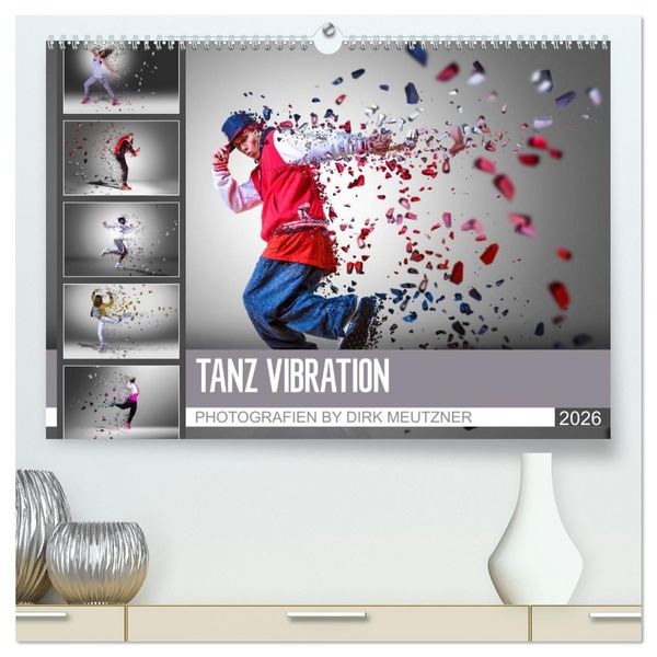 Tanz Vibration (hochwertiger Premium Wandkalender 2026 DIN A2 quer), Kunstdruck in Hochglanz