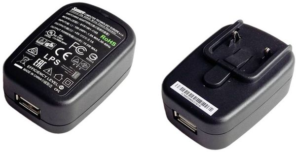 Dehner Elektronik SYS 1561-1105-W2E USB Inlet Steckernetzteil, Festspannung 5 V/DC 2.1A 10.5W Stabilisiert, mit