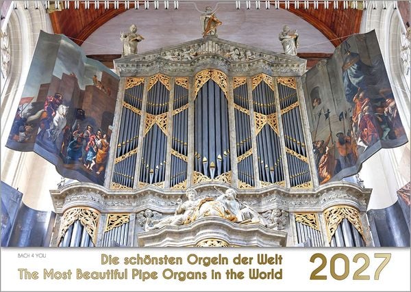 Produktbild: Der Orgelkalender, ein Musik-Kalender 2027, DIN A3