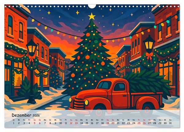 Produktbild: Nordamerika von Alaska bis Texas - Wild, Weit und Wundersch&ouml;n (Wandkalender 2026 DIN A3 quer), CALVENDO Monatskalender