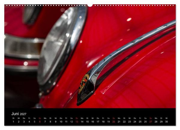 Produktbild: Heiligs Blechle - Porsche-Ikonen im Detail (Wandkalender 2027 DIN A2 quer), CALVENDO Monatskalender