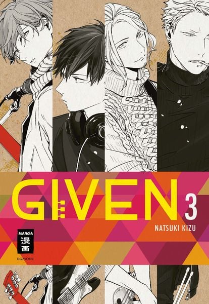 Given 03, Taschenbuch von Natsuki Kizu, Egmont Manga