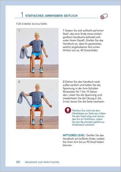 Produktbild: Stark im Alter. Krafttraining f&uuml;r Senioren. Die besten Fitness-&Uuml;bungen