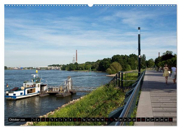 Produktbild: Wesseling am Rhein (hochwertiger Premium Wandkalender 2026 DIN A2 quer), Kunstdruck in Hochglanz