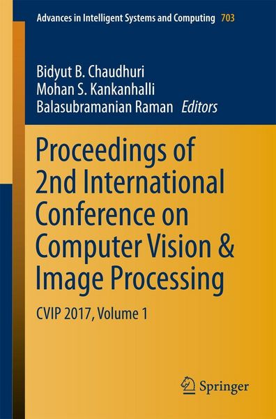 Produktbild: Proceedings of 2nd International Conference on Computer Vision & Image Processing