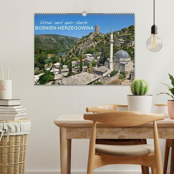 Produktbild: Kreuz und quer durch Bosnien-Herzegowina (Wandkalender 2026 DIN A3 quer), CALVENDO Monatskalender