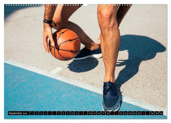 Produktbild: Trendsport Basketball (Wandkalender 2026 DIN A2 quer), CALVENDO Monatskalender