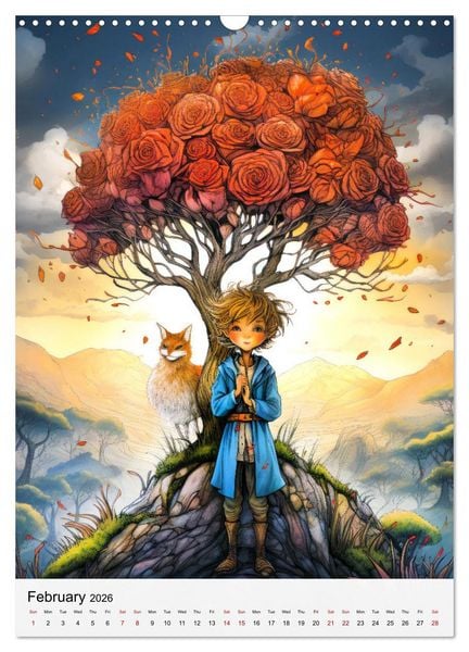Produktbild: Literary Treasures (Wall Calendar 2026 DIN A3 portrait), CALVENDO 12 Month Wall Calendar
