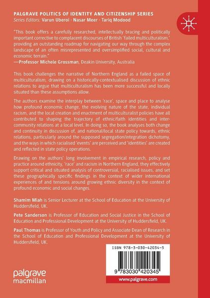 Produktbild: 'Race,&rsquo; Space and Multiculturalism in Northern England