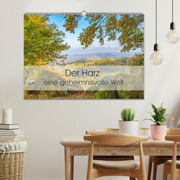Produktbild: Der Harz - eine geheimnisvolle Welt (Wandkalender 2026 DIN A2 quer), CALVENDO Monatskalender