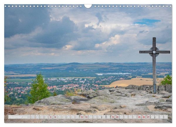 Produktbild: Naturpark Zittauer Gebirge (Wandkalender 2026 DIN A3 quer), CALVENDO Monatskalender