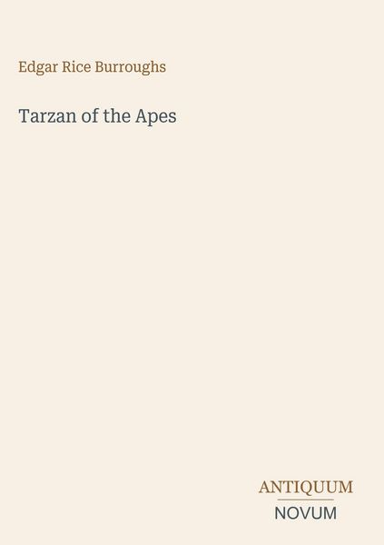 Produktbild: Tarzan of the Apes