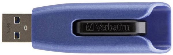 Produktbild: Verbatim V3 Max USB-Stick 64GB Blau 49807 USB-A (USB 3.2 Gen 1)