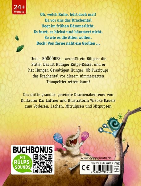 Produktbild: Furzipups und R&uuml;diger R&uuml;lps-R&uuml;ssel (Pappbilderbuch Miniausgabe)