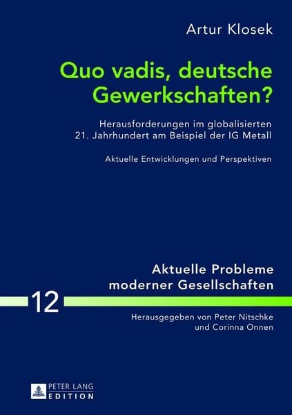 Produktbild: Quo vadis, deutsche Gewerkschaften?