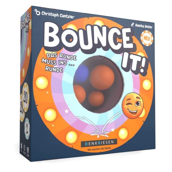 "DENKRIESEN - Bounce it! - ""Das Runde muss ins... Runde"""
