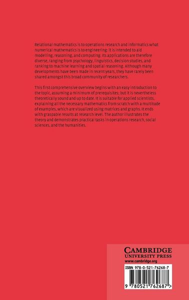 Produktbild: Relational Mathematics