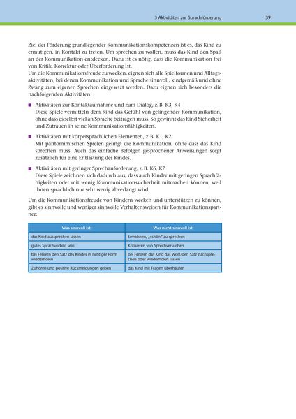 Produktbild: Aktivit&auml;ten zur Sprachf&ouml;rderung