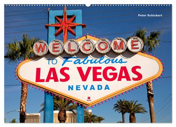 Produktbild: Las Vegas (Wandkalender 2026 DIN A2 quer), CALVENDO Monatskalender