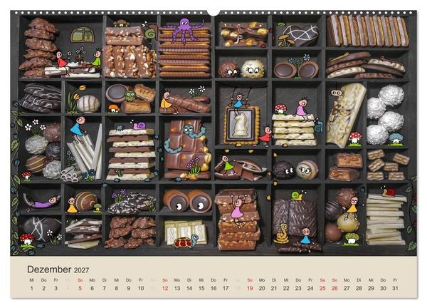 Produktbild: Das Leben der kleinen Pankies (Wandkalender 2027 DIN A2 quer), CALVENDO Monatskalender