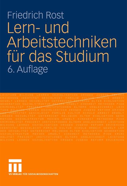 Lern- und Arbeitstechniken für das Studium