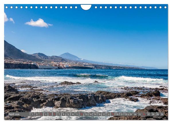 Produktbild: Tenerife - Magic Island in the Atlantic (Wall Calendar 2026 DIN A4 landscape), CALVENDO 12 Month Wall Calendar
