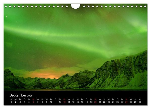 Produktbild: Norwegen (Wandkalender 2026 DIN A4 quer), CALVENDO Monatskalender