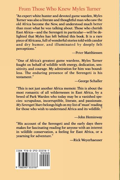 Produktbild: My Serengeti Years