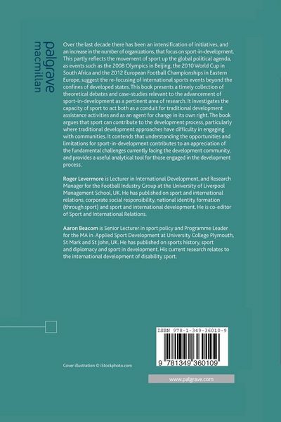 Produktbild: Sport and International Development